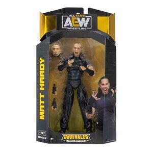 Rare MATT HARDY #157 AEW Unrivaled 16 Jazwares Wrestling Action Figure BRAND NEW